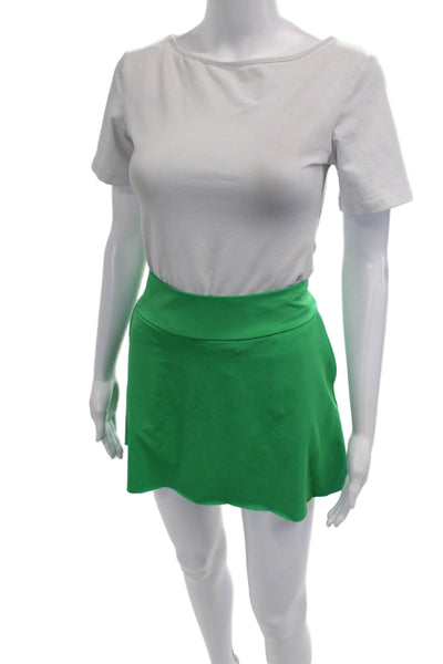 Kyodan Womens Pleated Skort Green Short Size S