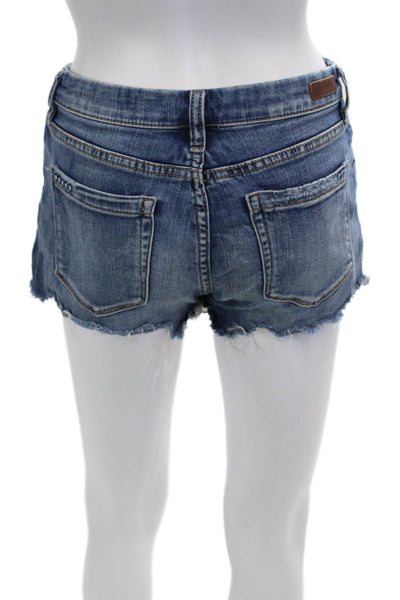 BLANKNYC Unisex Dark Blue Beach Shorts Button Size 26