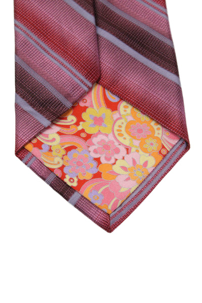 Ted Baker London Men's Silk Classic Multicolor Plaid Neck Tie One Size