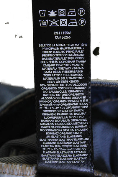 7 For All Mankind, Unisex, Dark Blue Straight Jeans Size 30