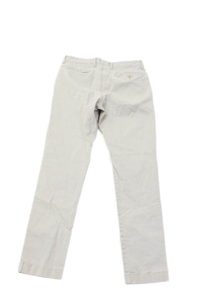 J Crew Mens Beige Chinos Size 30