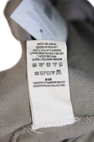 We The Free Women Basic Tunic Sweater Gray Cotton Long Sleeve Size XS