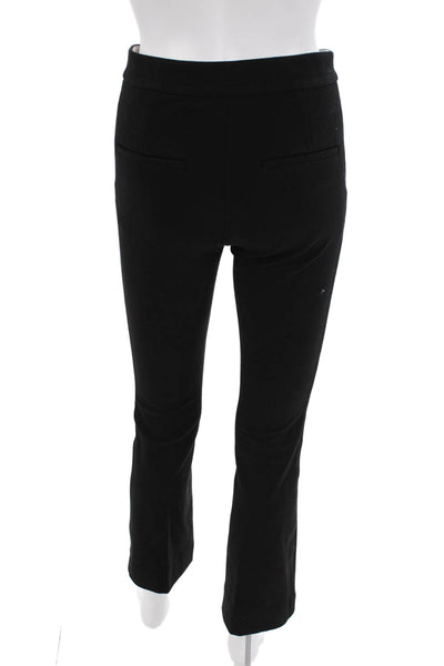 Helmut Lang Womens Ankle Dress Pants Black Hook & Eye Size 0