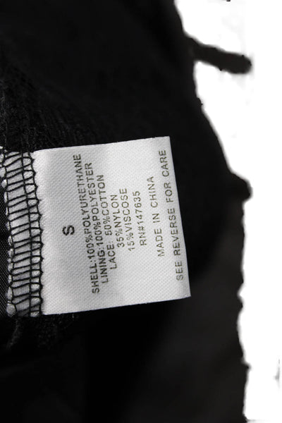 Romeo & Juliet Women Mini Pencil Skirt Black 100% Polyurethane Size S