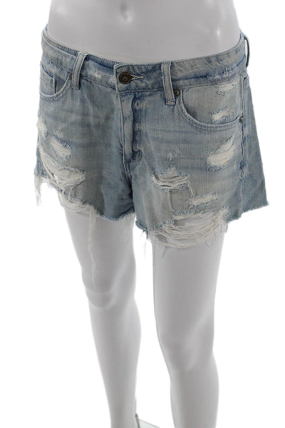 Pistola Unisex Light Blue Shorts Size 29