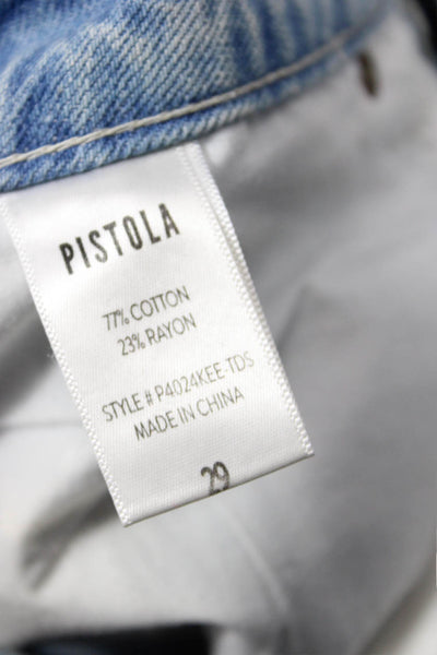 Pistola Unisex Light Blue Shorts Size 29