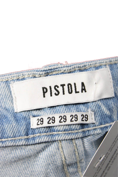 Pistola Unisex Light Blue Shorts Size 29