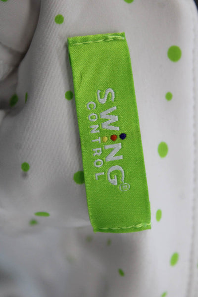 Swing Control Unisex White Bermuda Shorts Size 4