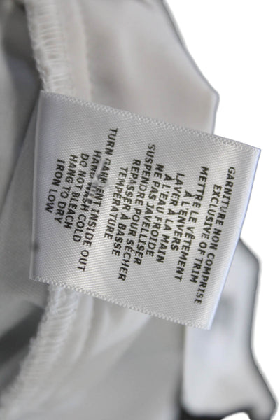 Swing Control Unisex White Bermuda Shorts Size 4