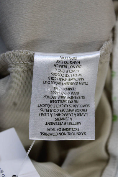 Swing Control Unisex Bermuda Chino Shorts Beige Size 8