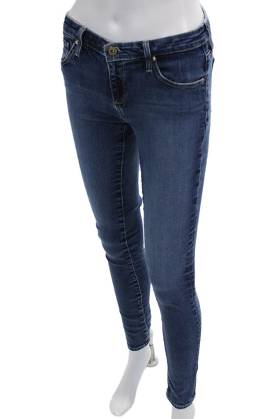 Adriano Goldschmied Women Skinny Dark Blue Jeans Size 27
