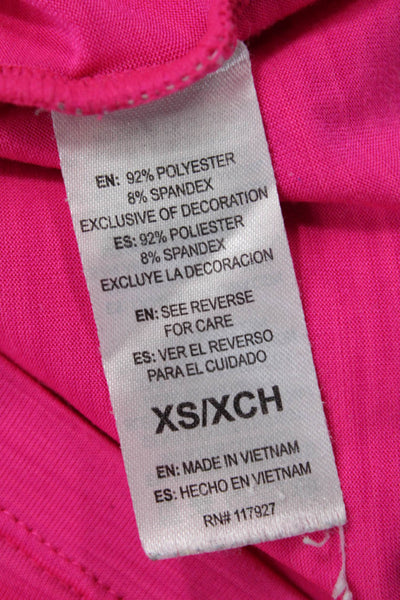 Reebok Women Basic Pink Tank Size XS