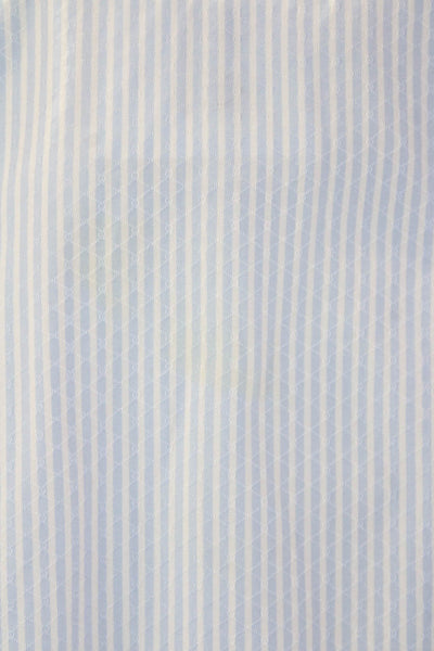 Bergdorf Goodman Mens Striped Light Blue Point-Collar Dress Shirt Size XL