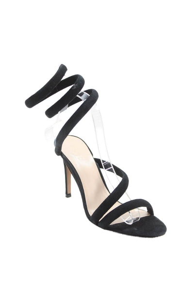 Raye Womens Open Toe Sling Strappy High Heels Black Size 9
