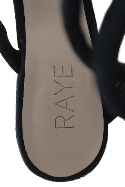 Raye Womens Open Toe Sling Strappy High Heels Black Size 9
