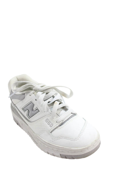 New Balance Womens Paneled Detail Lace Up Athletic Sneakers White Size 5.5