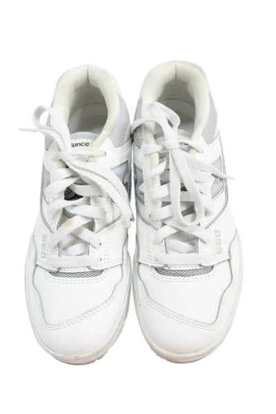 New Balance Womens Paneled Detail Lace Up Athletic Sneakers White Size 5.5