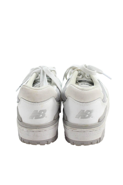 New Balance Womens Paneled Detail Lace Up Athletic Sneakers White Size 5.5