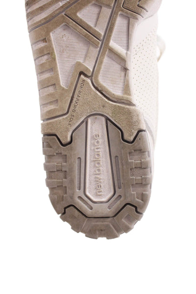 New Balance Womens Paneled Detail Lace Up Athletic Sneakers White Size 5.5
