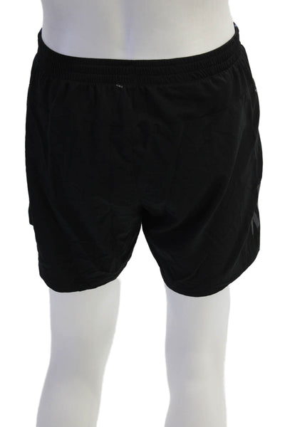 Adidas Mens Black Drawstring Recycled Polyester Sports Shorts Size M