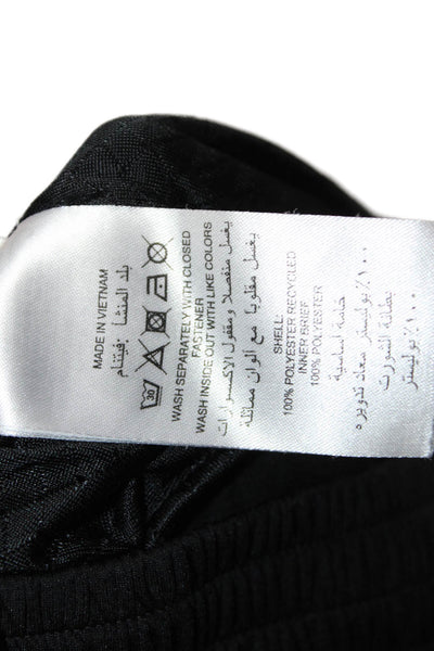 Adidas Mens Black Drawstring Recycled Polyester Sports Shorts Size M