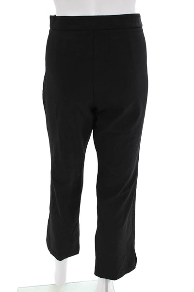 Charlotte Brody Women Black Ankle Cropped Dress Pants Size 10