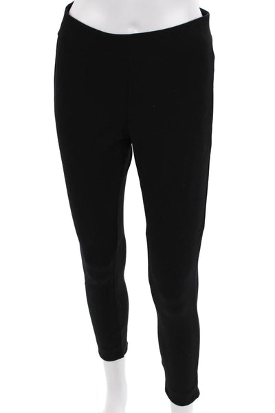 Cuyana Women Black Ankle Leggings Size M