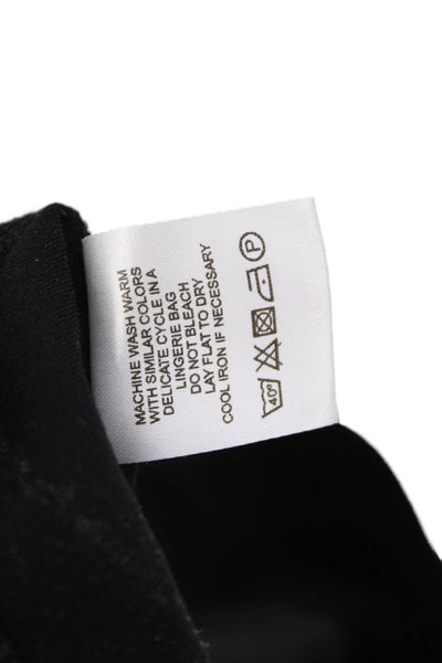 Cuyana Women Black Ankle Leggings Size M