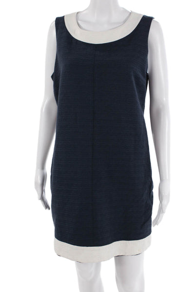 Vineyard Vines, Women, Sleeveless Shift Dress Dark Blue Knee Length Size 14