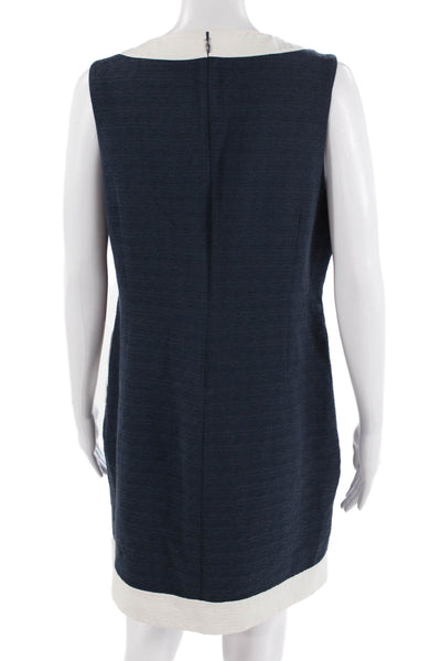 Vineyard Vines, Women, Sleeveless Shift Dress Dark Blue Knee Length Size 14