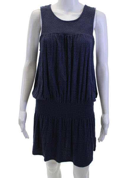 Soft Joie Women Blouson Tank Dress Dark Blue Short Size S