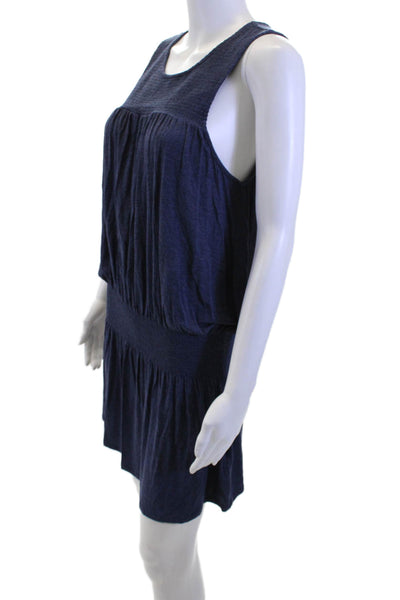 Soft Joie Women Blouson Tank Dress Dark Blue Short Size S
