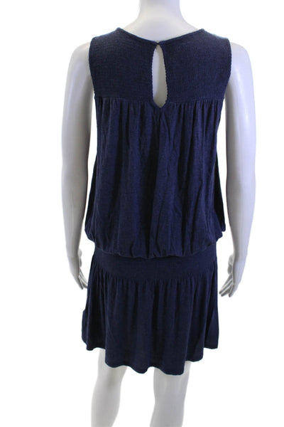 Soft Joie Women Blouson Tank Dress Dark Blue Short Size S