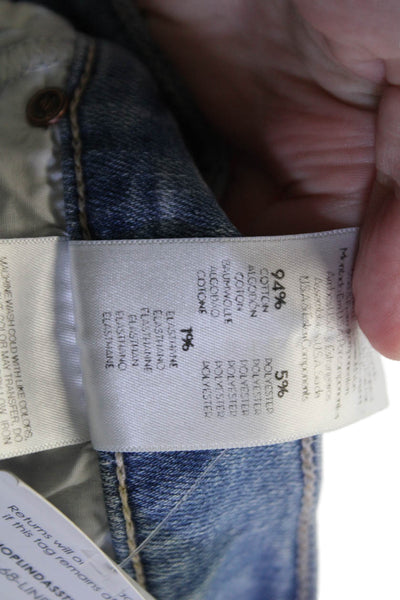 Mother Women Ankle Skinny Blue Jeans Size 28