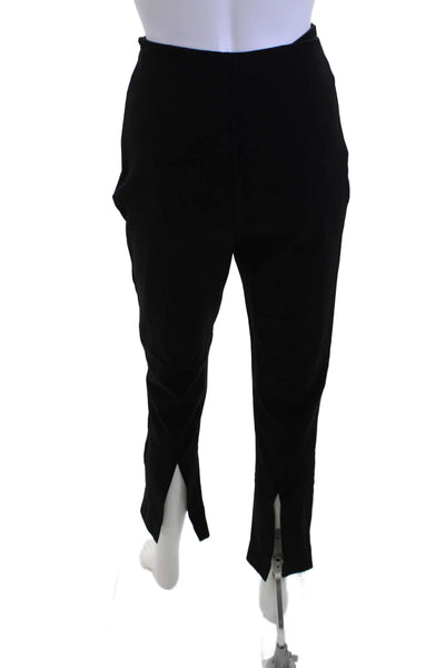 Tome Women Ankle Cropped Pants Black Hook & Eye Size 23
