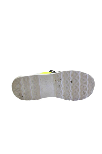 Hogan Mens Lace-Up Platform Running Cross Training Sneakers Black Size 12