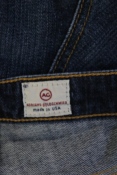 AG Adriano Goldschmied Women Skinny Ankle Jeans Dark Blue Size 27