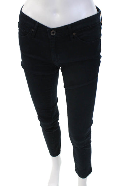 AG Adriano Goldschmied Women Skinny Ankle Jeans Black Size 27
