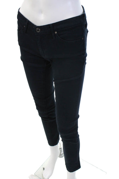 AG Adriano Goldschmied Women Skinny Ankle Jeans Black Size 27