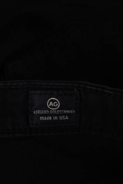 AG Adriano Goldschmied Women Skinny Ankle Jeans Black Size 27