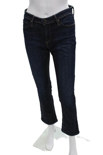 AG Adriano Goldschmied Womens Bootcut Jeans Dark Blue Size 26