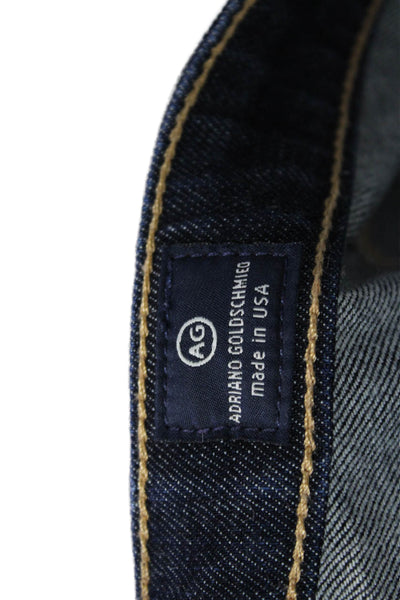 AG Adriano Goldschmied Womens Bootcut Jeans Dark Blue Size 26