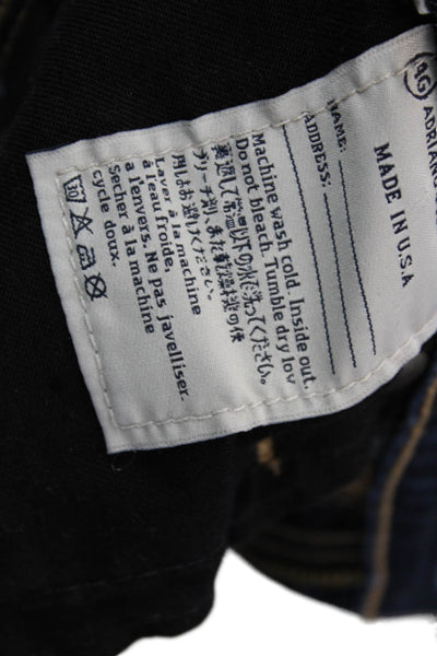AG Adriano Goldschmied Womens Bootcut Jeans Dark Blue Size 26