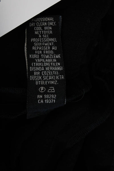 Tibi Women Sleeveless V-Neck Black Jumpsuit Size 0