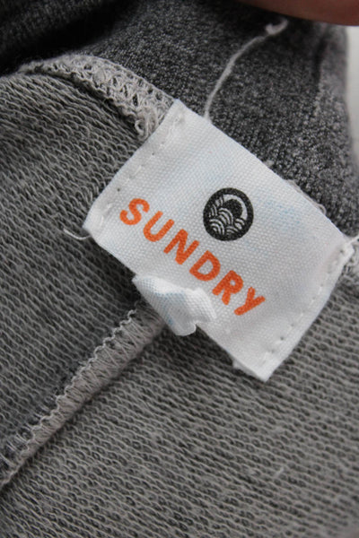 Sundry Womens Ankle Leggings Dark Gray Size 3