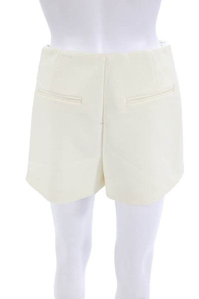 Zara Womens Mini Wrap Skort Beige Size S