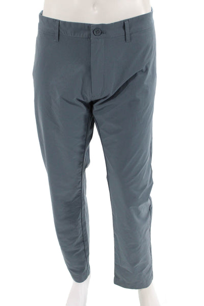 J Crew Mens Chino Pants Gray Polyester Size 38