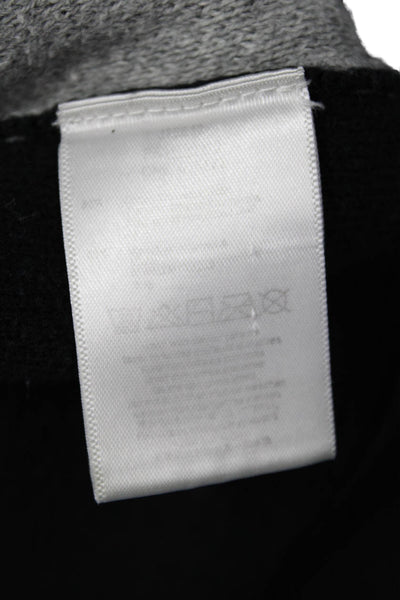 Boss Hugo Boss Boys Cotton Knit Striped Pullover Sweater Gray Size S