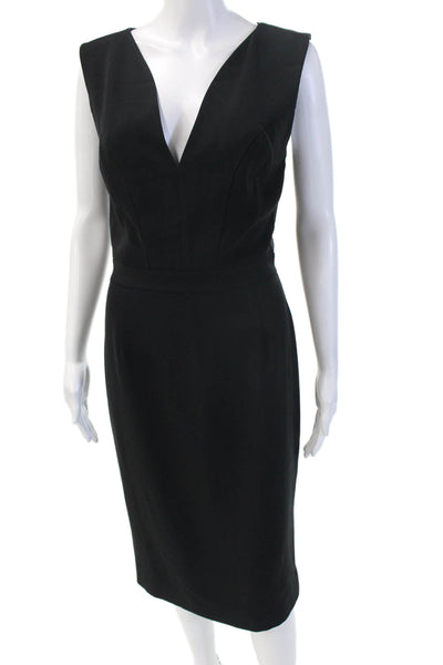 Tamara Mellon Womens Bodycon Pencil Dress Black Size 6