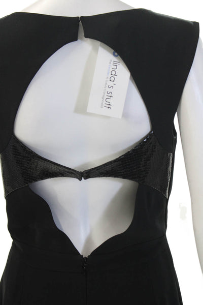 Tamara Mellon Womens Bodycon Pencil Dress Black Size 6